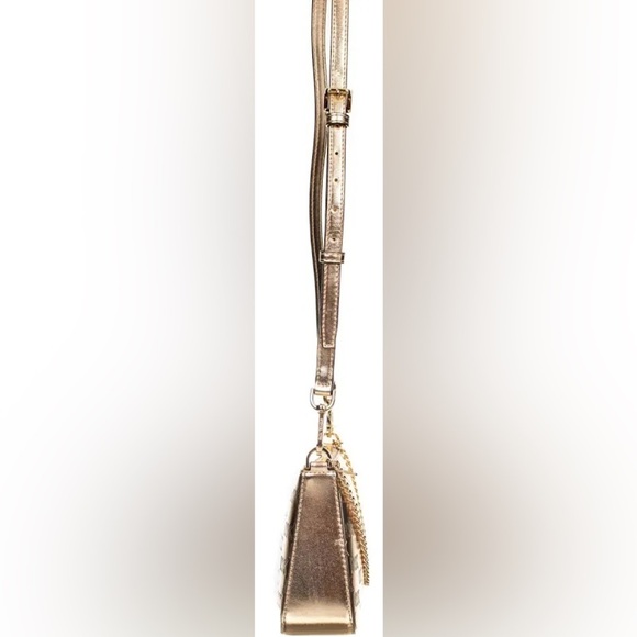 Michael Kors jet set travel pouchette pale gold - Picture 5 of 9